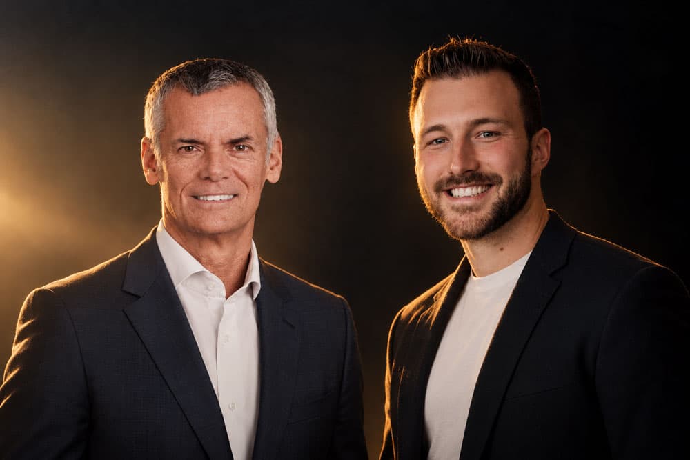 Sylvain Boudreau et Manu Lemire, cofondateurs du Nous Inc